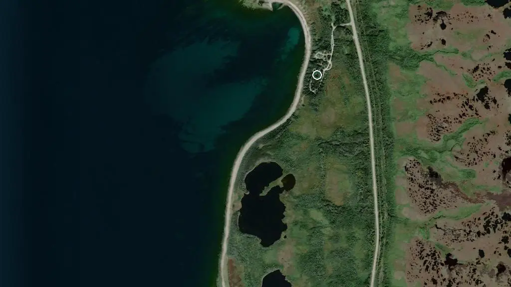 Aerial view of Gros Morne - Green Point and surroundings