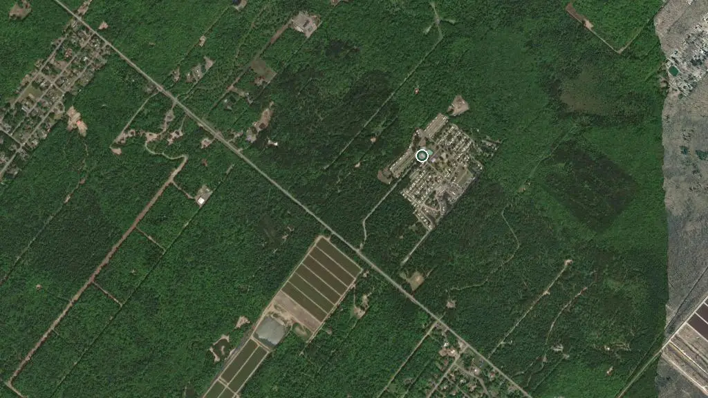 Aerial view of Camping Centre Naturiste D.s.a and surroundings