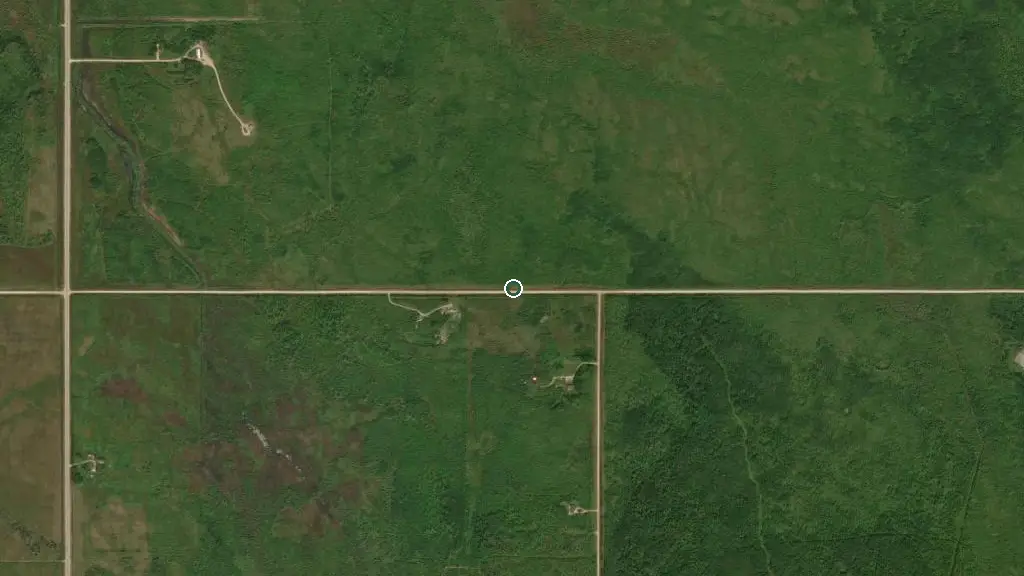 Aerial view of Rock Garden Campground & Trailer Park and surroundings