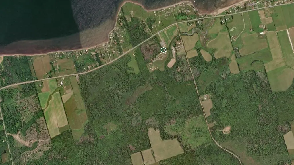 Aerial view of Anchor Park and Laundromat and surroundings
