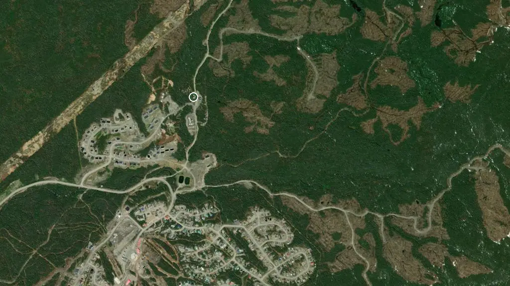Aerial view of Imago Village and surroundings