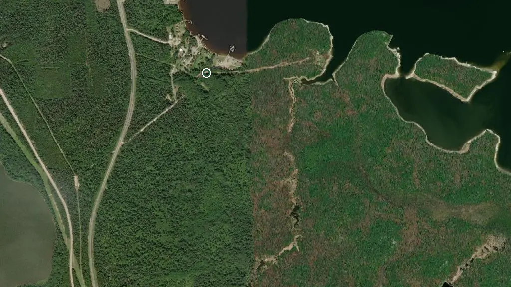 Aerial view of Whitewing Resort and surroundings