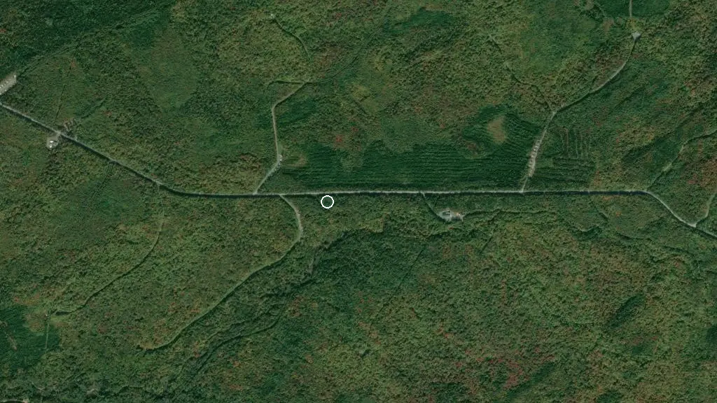 Aerial view of Camping rustique 5-6 and surroundings