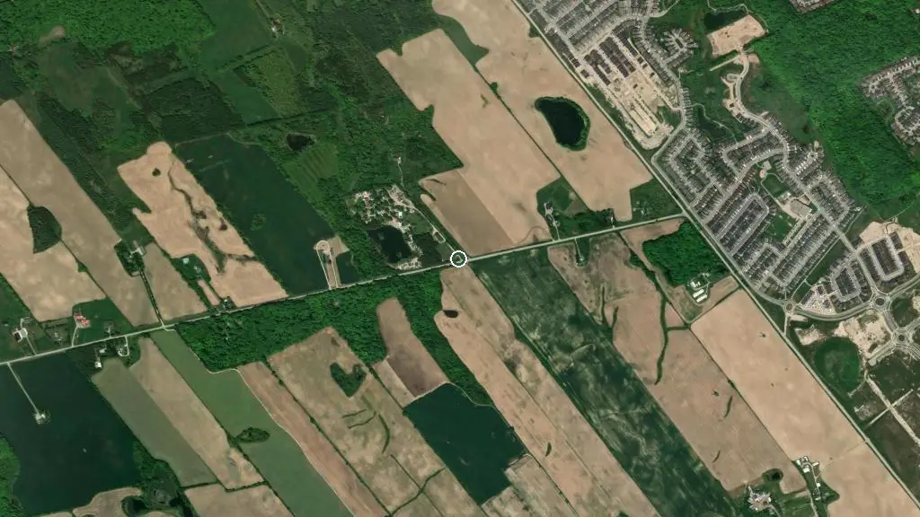 Aerial view of 50 Small Park Resort and surroundings
