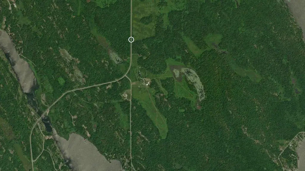 Aerial view of Sportman's Park and surroundings