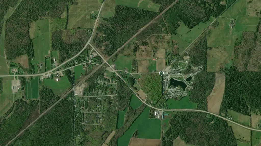 Aerial view of Camping Coop Familiale du Prévert de Birchton and surroundings