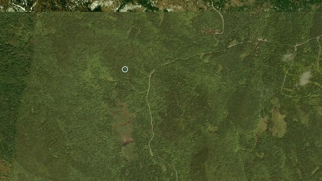 Aerial view of Relais-refuge du Vieux Panache and surroundings