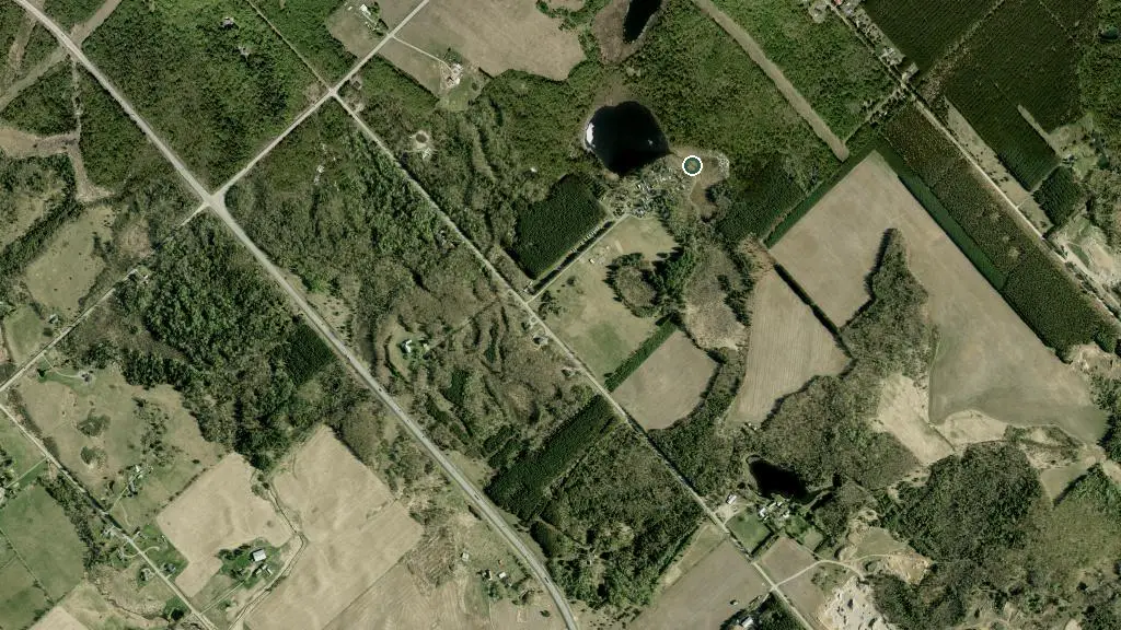Aerial view of KOA Renfrew and surroundings