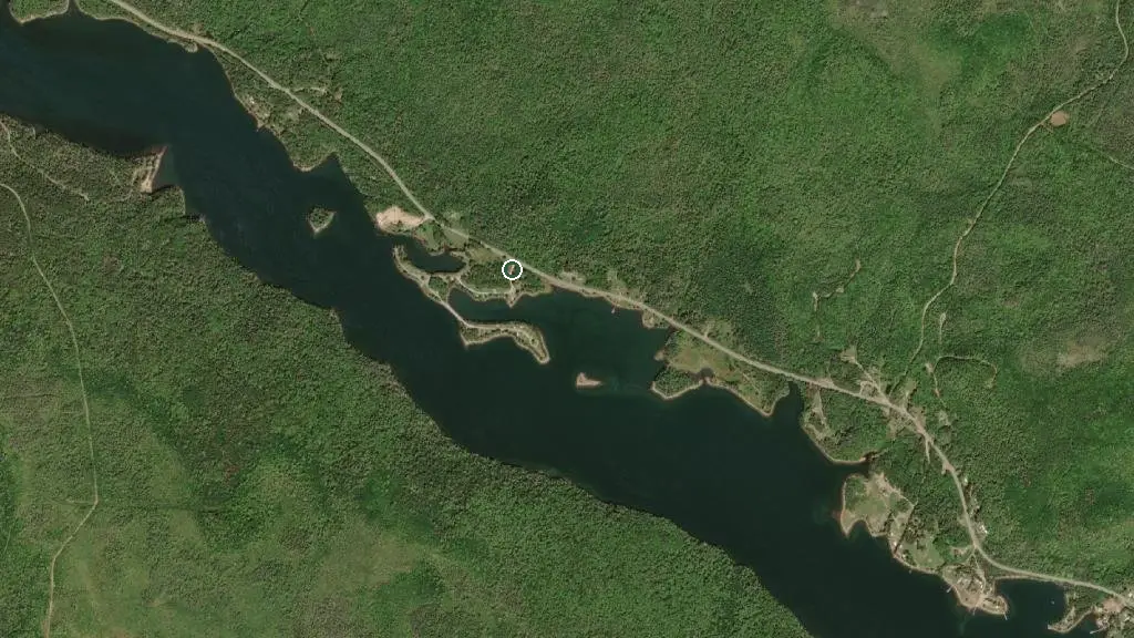 Aerial view of Campground and surroundings