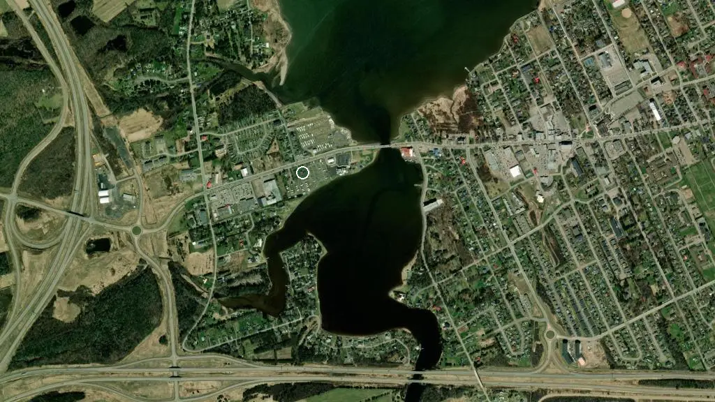 Aerial view of Camping Parasol and surroundings