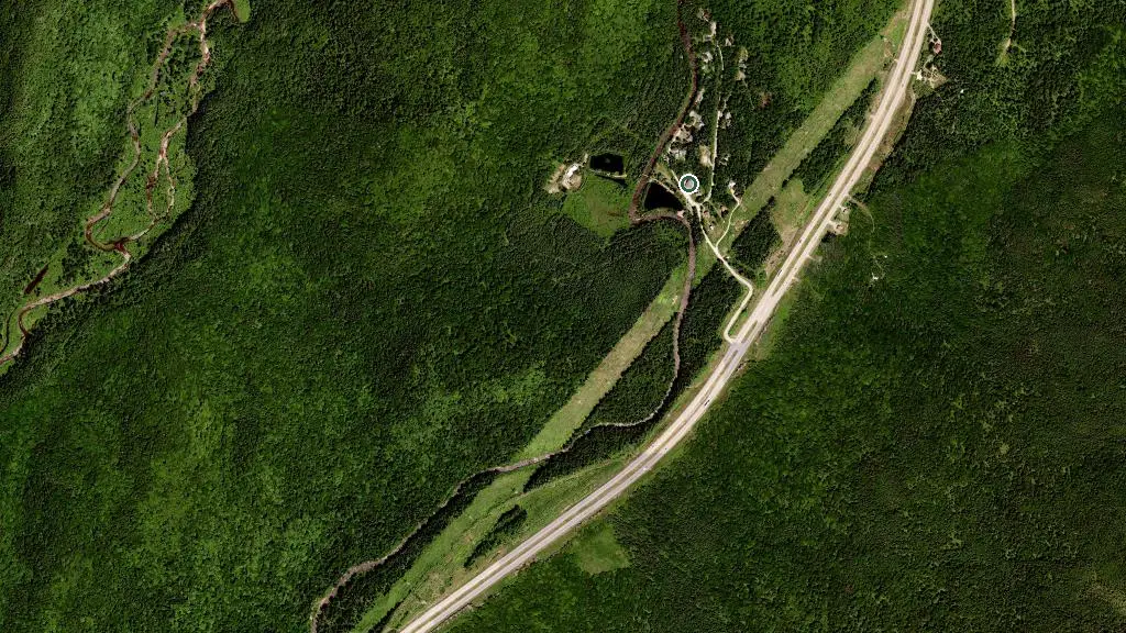 Aerial view of Aventures Nord-Bec Stoneham and surroundings