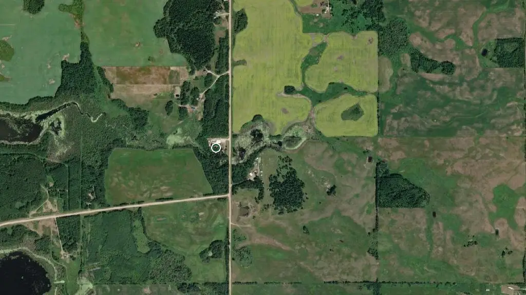 Aerial view of Nakamun RV Park and surroundings