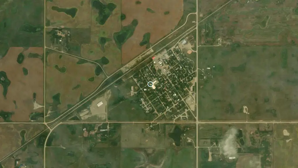 Aerial view of Moose Creek Regional Park and surroundings