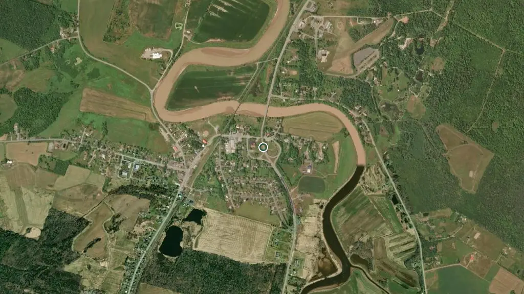 Aerial view of Wild Nature Camping Ground and surroundings