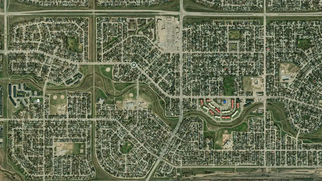 Aerial view of Sherwood Forest Country Club and surroundings