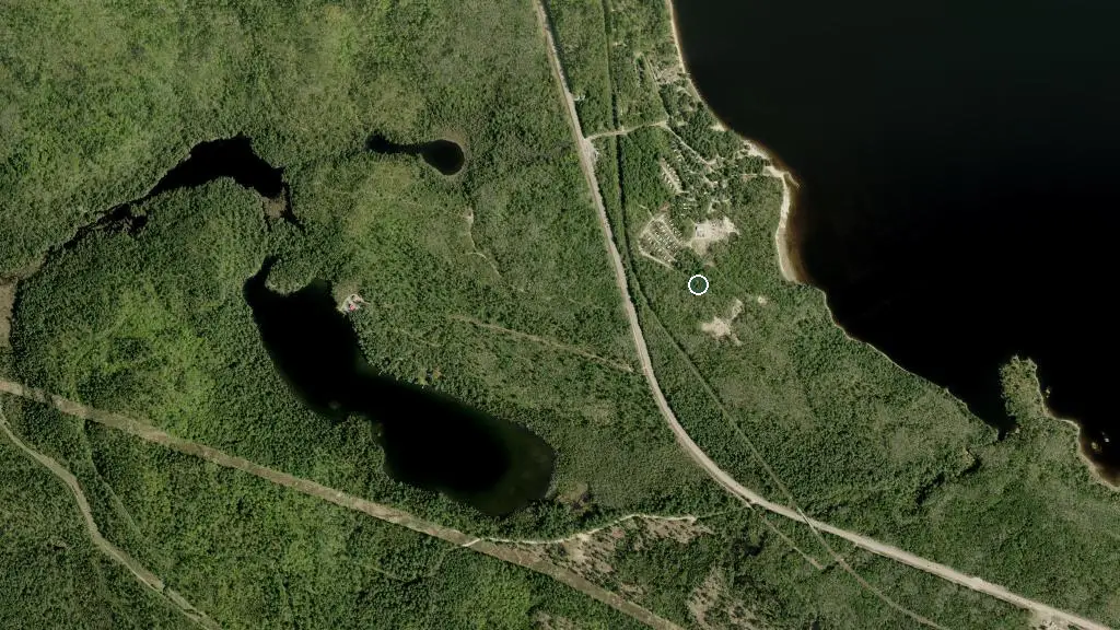 Aerial view of Morning Mist Resort Inc and surroundings