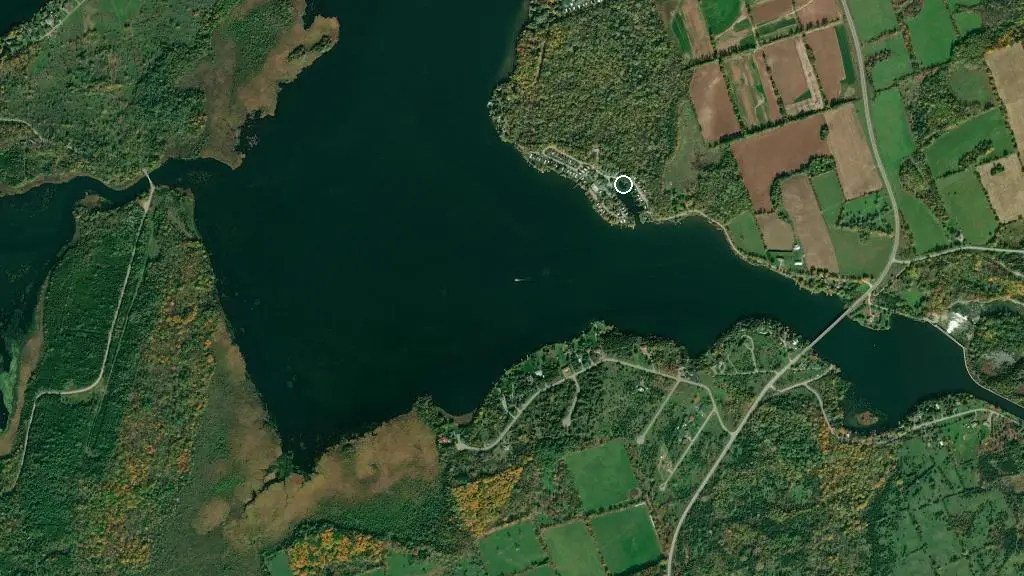Aerial view of Woodland Estate Resort and surroundings