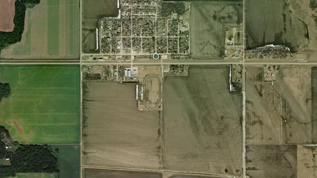 Aerial view of Miami Campground - Citizen's Park and surroundings