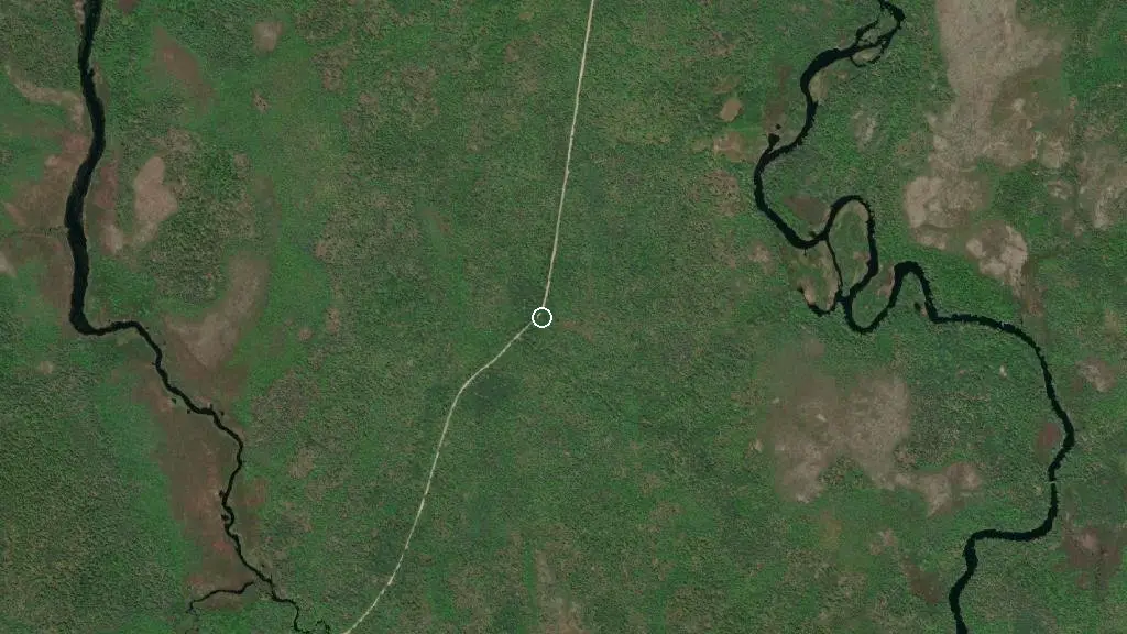Aerial view of Thurston Creek and surroundings