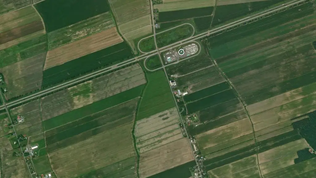 Aerial view of Horizon Lussier and surroundings