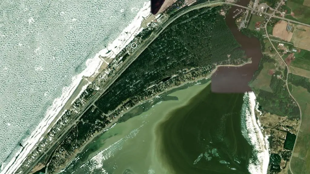 Aerial view of Centre Plein Air Saint-Pierre and surroundings