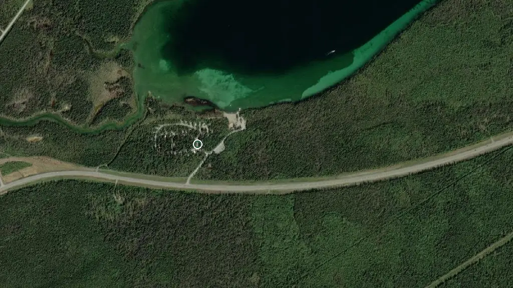 Aerial view of Unkown Facebook Lead and surroundings