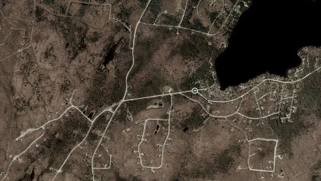 Aerial view of Camping Normand and surroundings