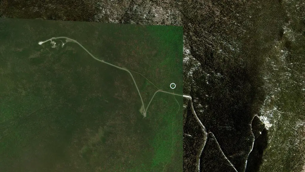Aerial view of Refuge du Col-des-Trois-Sommets and surroundings