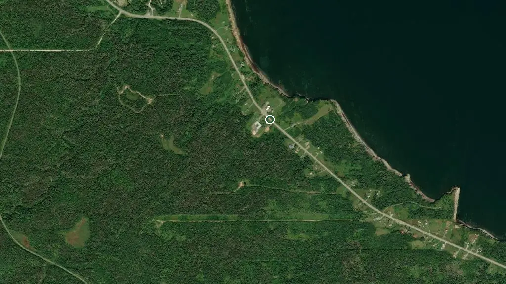 Aerial view of Auberge Du Fort Prevel and surroundings