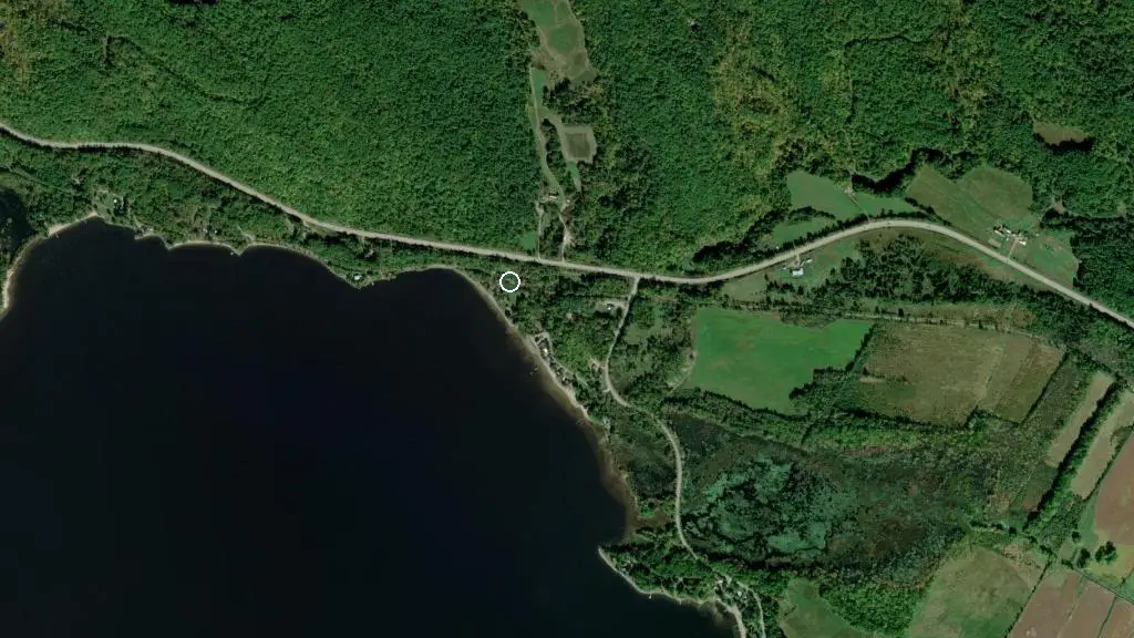 Aerial view of Base Macrocarpa and surroundings