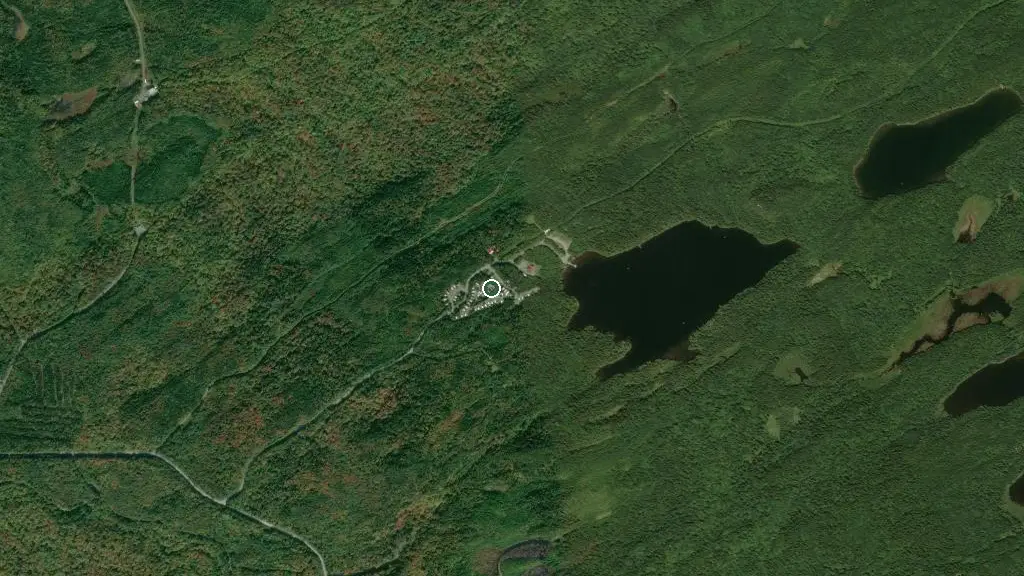 Aerial view of Camping Jaro and surroundings