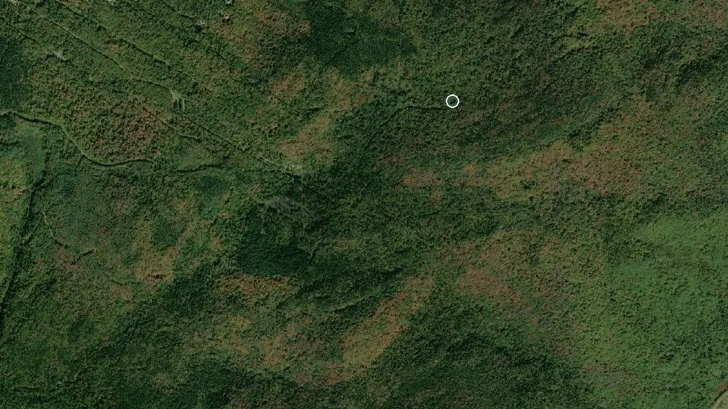 Aerial view of Refuge Cap Gribane and surroundings