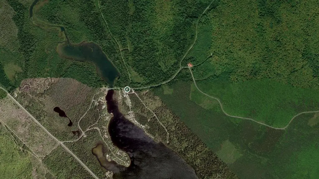 Aerial view of Camping Biencourt and surroundings
