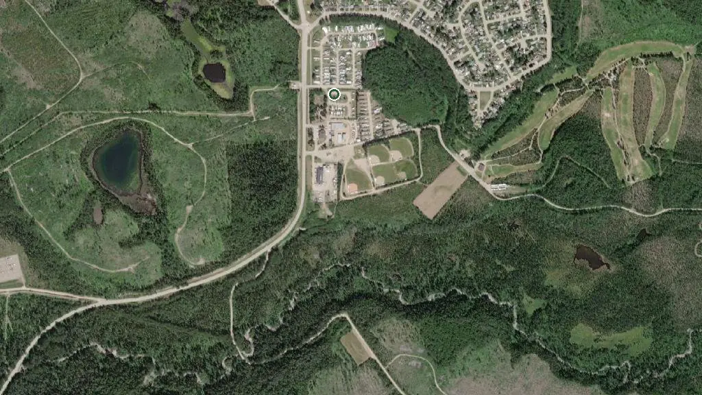 Aerial view of McKenzies RV Park &amp; Campground and surroundings