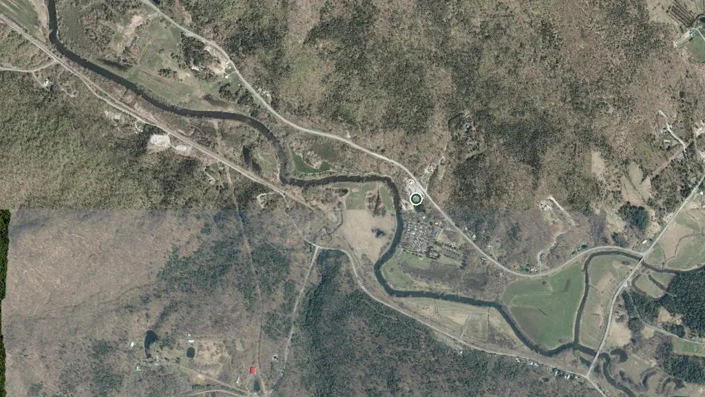 Aerial view of Camping Carrefour des Campeurs and surroundings