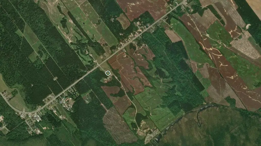 Aerial view of Domaine du Ranch and surroundings