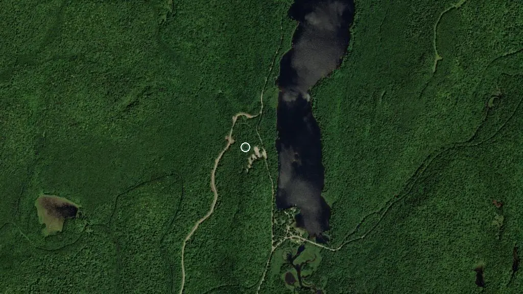 Aerial view of Camping Rouge-Matawin - Sépaq and surroundings