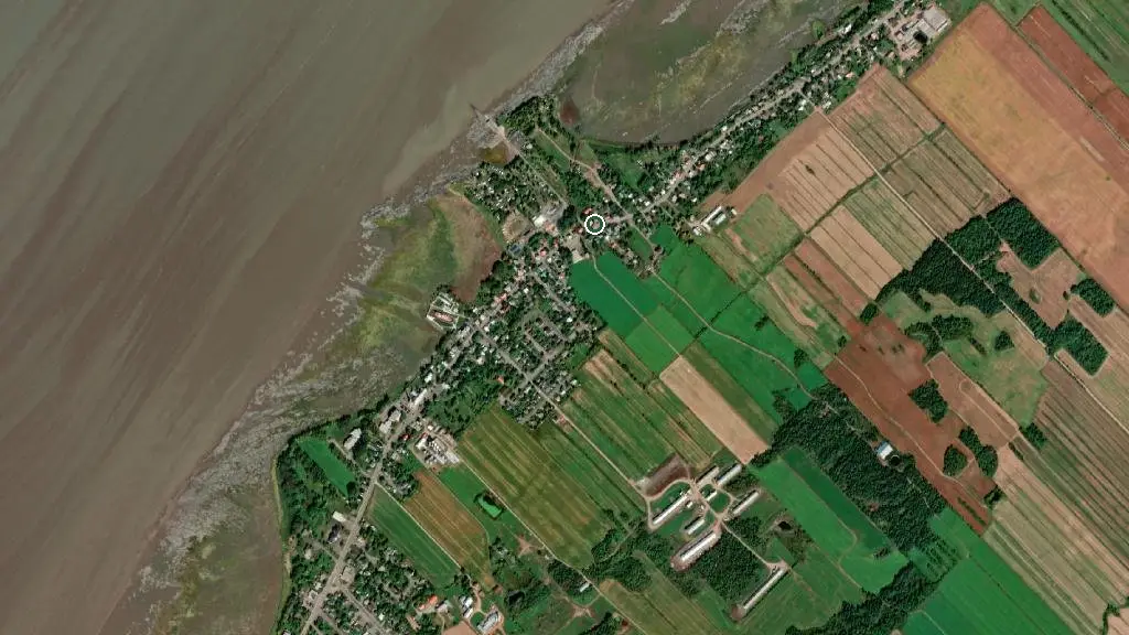 Aerial view of Camping Municipal du Rocher Panet and surroundings
