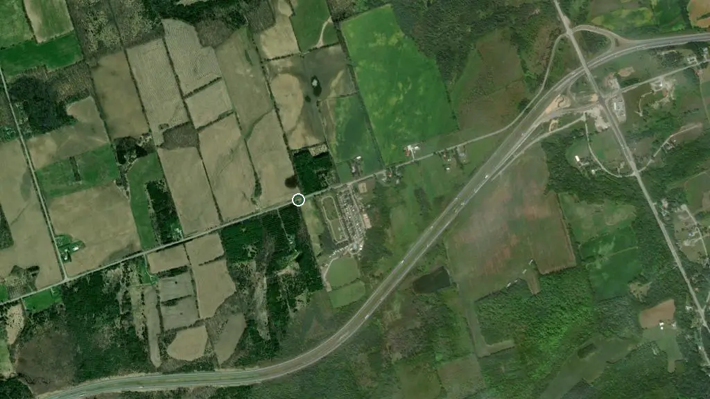 Aerial view of Brighton / 401 KOA Holiday and surroundings