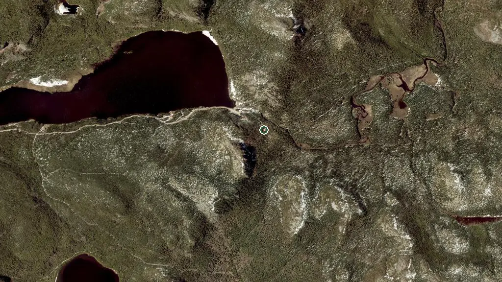 Aerial view of Ecureuil and surroundings