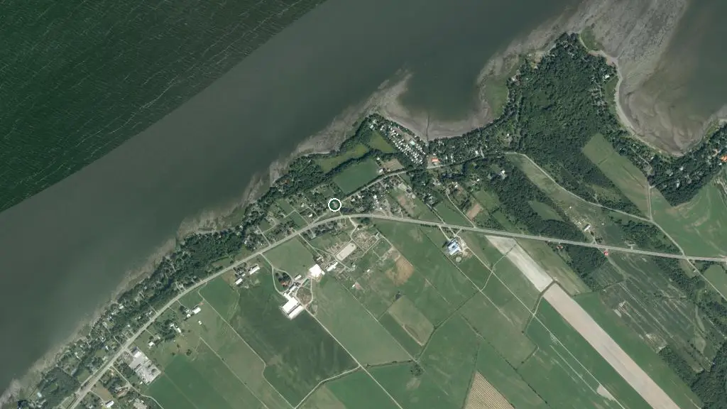 Aerial view of Camping Parc Saint-Michel and surroundings