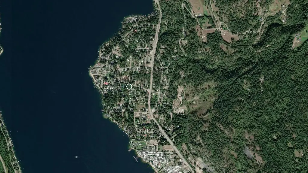 Aerial view of Parklane Motel & RV Campground and surroundings