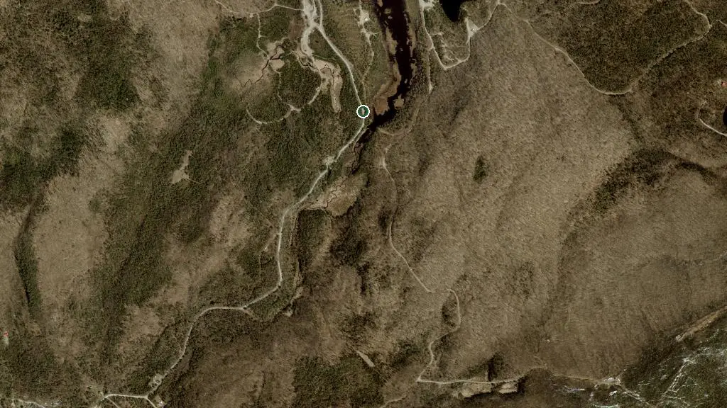 Aerial view of Domaine du Lac Galette and surroundings