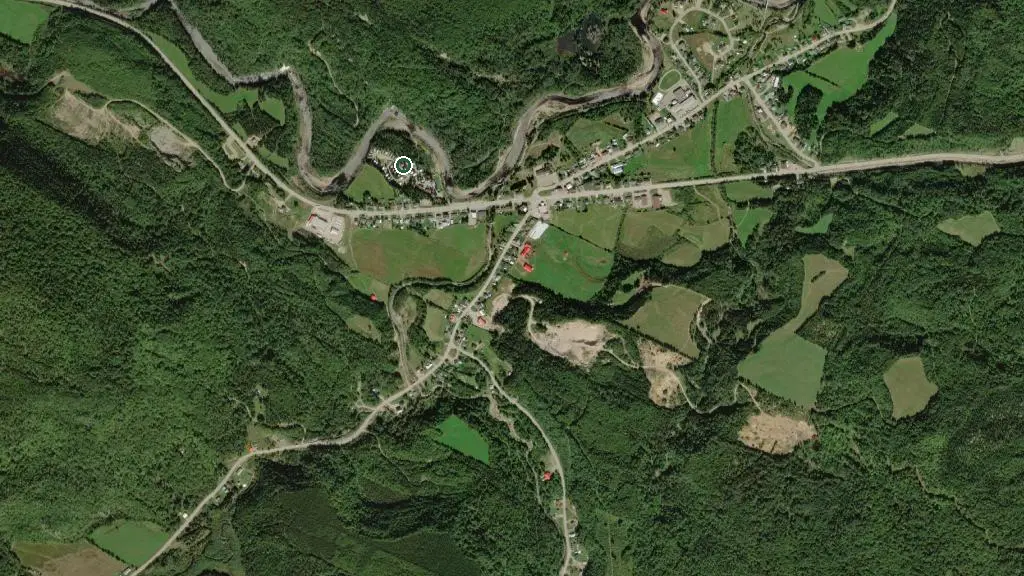 Aerial view of Camping le Quatre Chemins and surroundings
