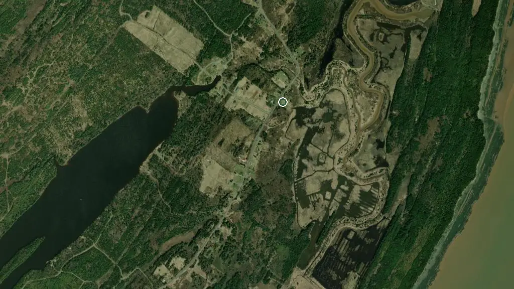 Aerial view of The Shire and surroundings