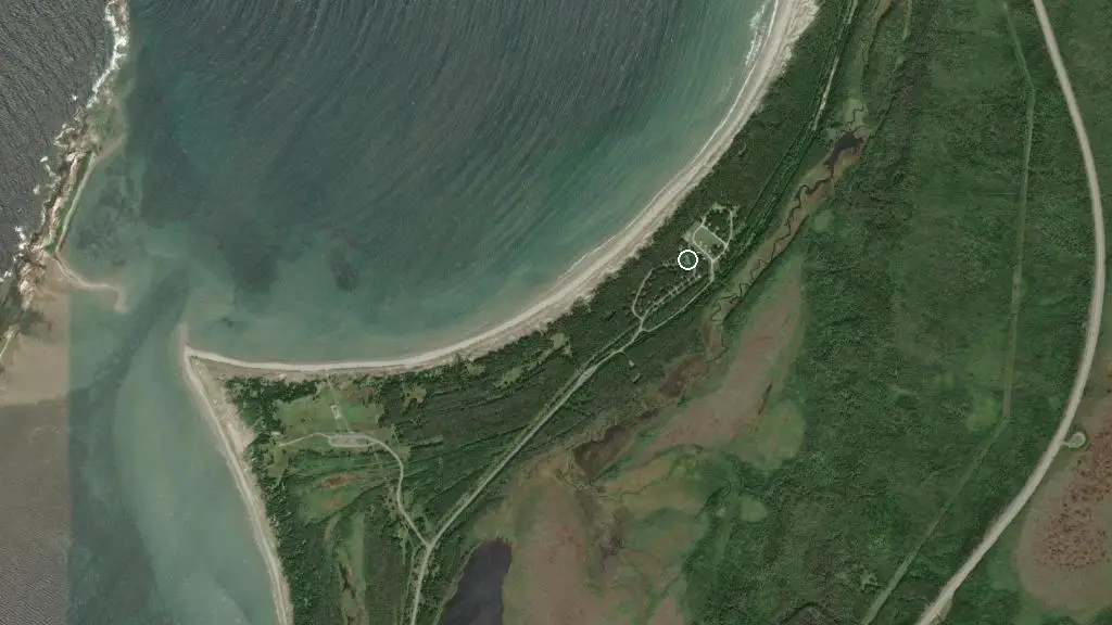 Aerial view of Gros Morne - Shallow Bay and surroundings