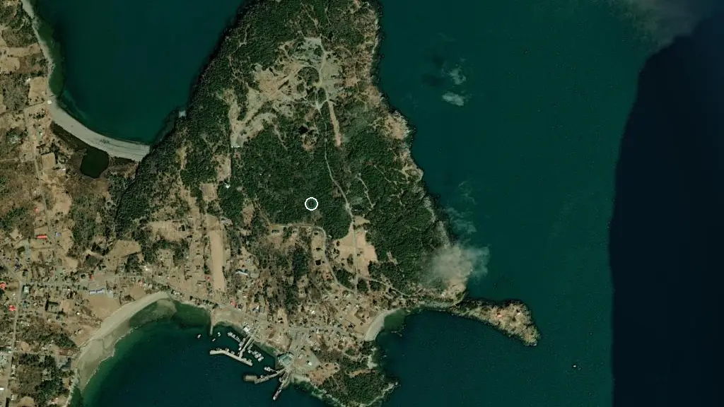 Aerial view of North Head Campground and Park and surroundings