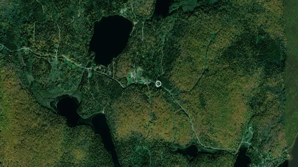 Aerial view of Camping Pimodan and surroundings