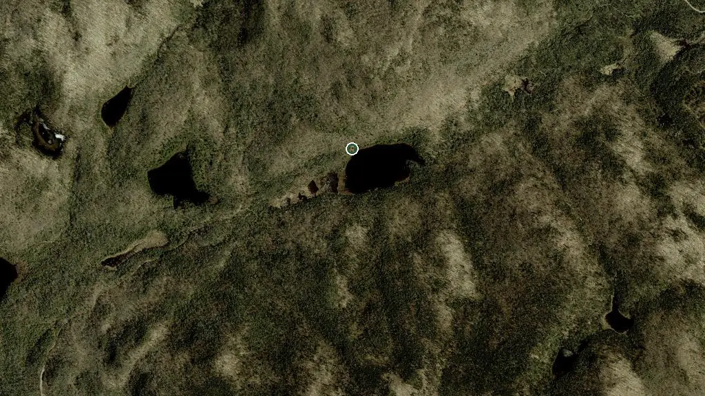 Aerial view of Corbeau and surroundings