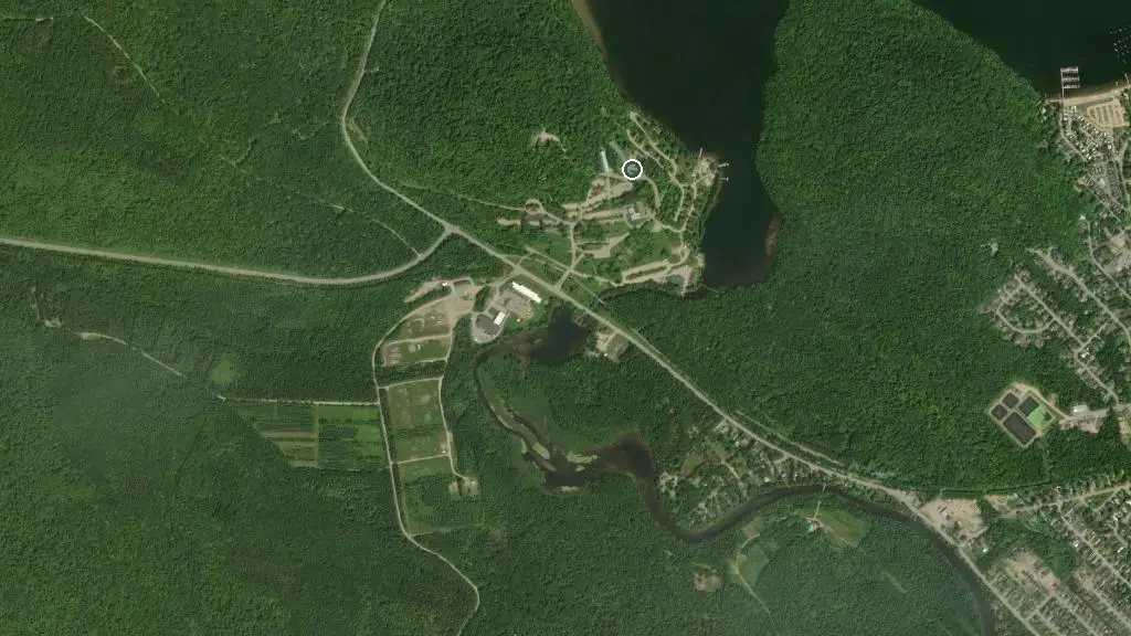 Aerial view of Station Touristique Duchesnay - Sépaq and surroundings